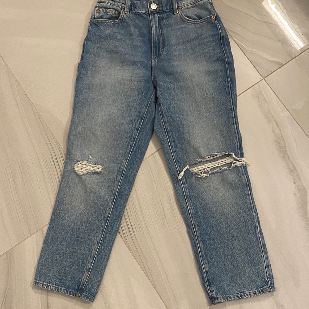 Garage Blue Ankle & Cropped Jeans